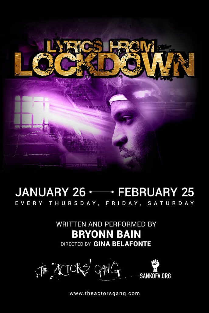 Lyrics From Lockdown flyer