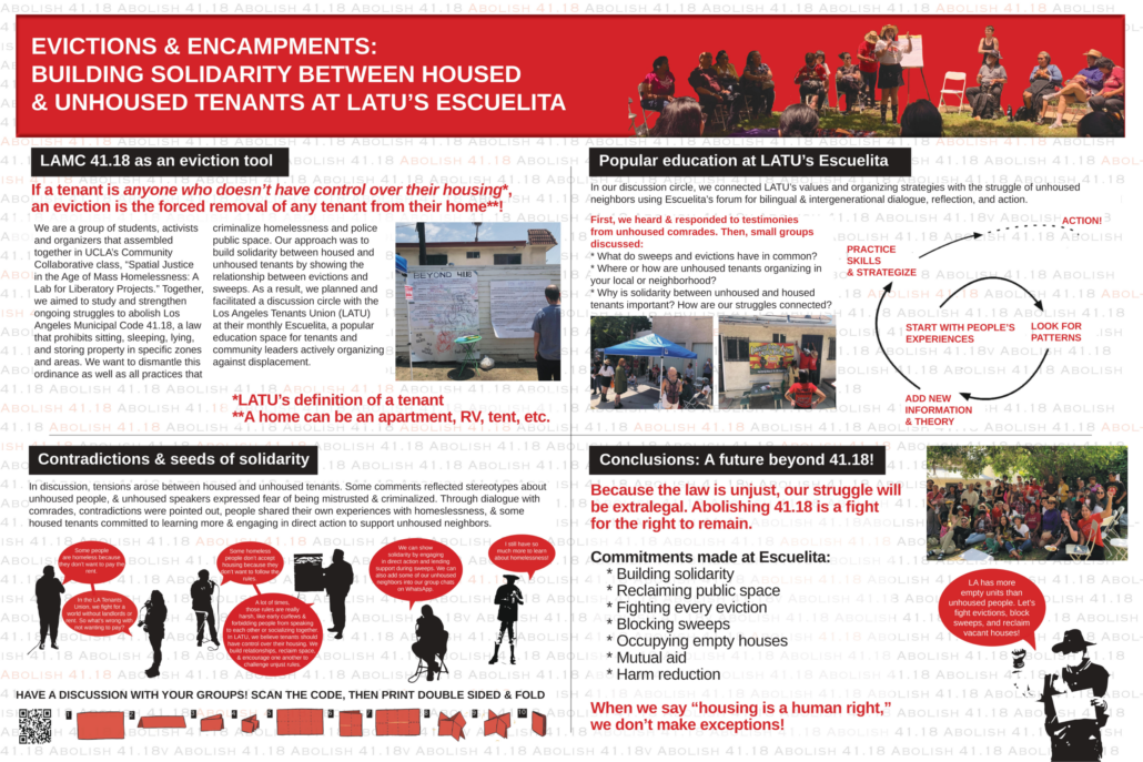 Community Collab - Evictions and Encampments