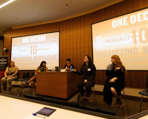"Poor People’s Organizing" panel