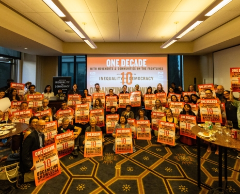 Institute comrades, researchers, students, and faculty