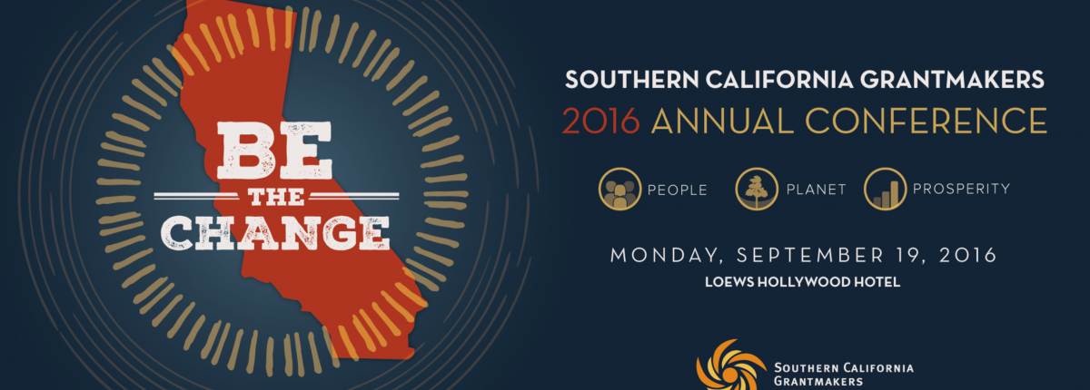 Southern California Grantmakers 2016 Annual Conference