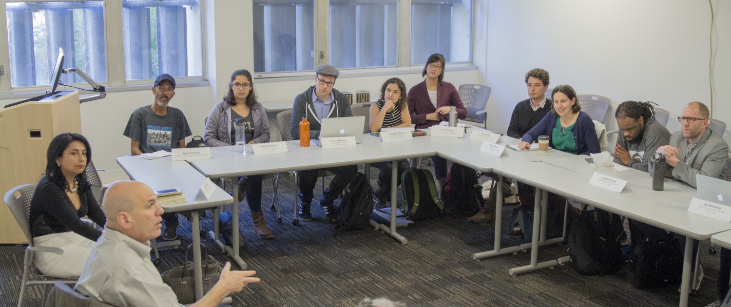 david simon with students